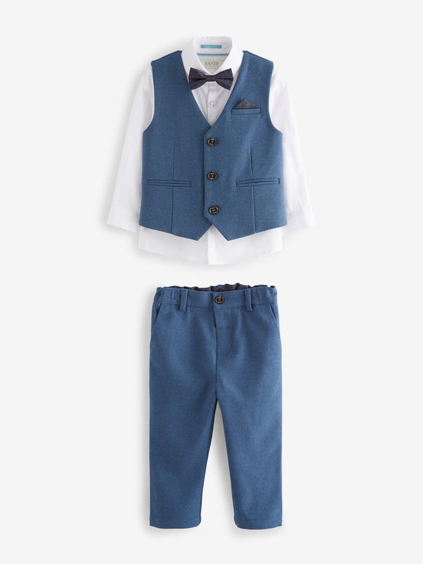 Baker by Ted Baker Waistcoat Shirt And Trousers Set