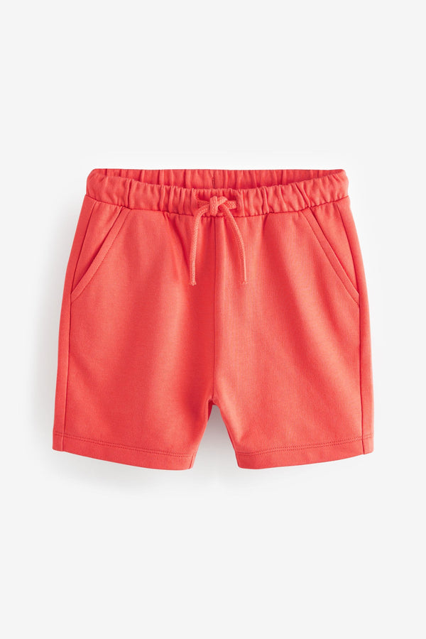 Coral Pink 100% Cotton Jersey Shorts (3mths-7yrs)