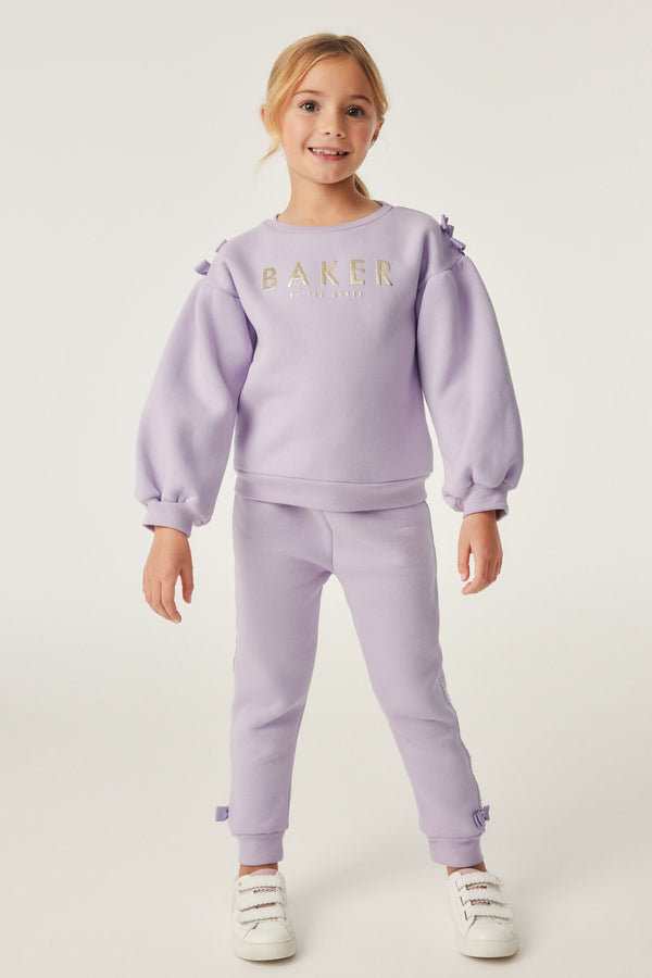 Baker by Ted Baker Bow Sweater & Joggers Set