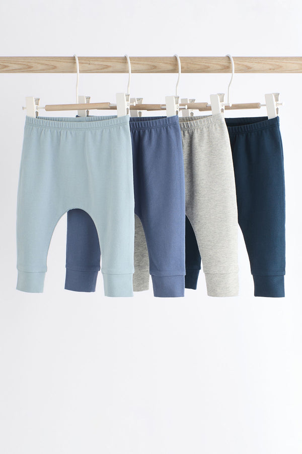 Blue Baby Leggings 4 Pack