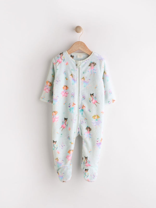Fairy fleece sleepsuit immediate