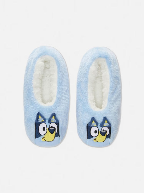 Bluey footlet slipper