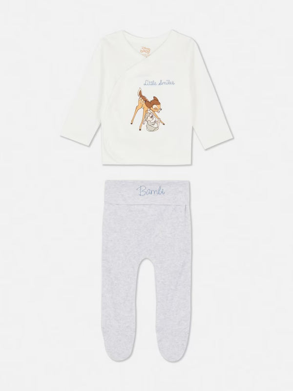 Disney primark  bambi fleece set