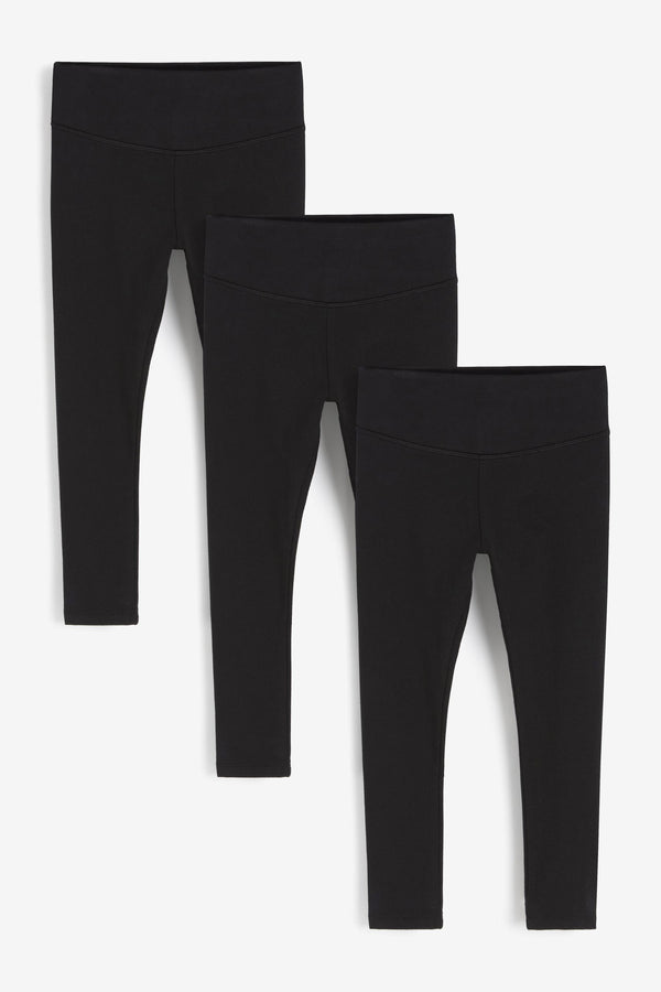 Black Leggings 3 Pack (3-16yrs)