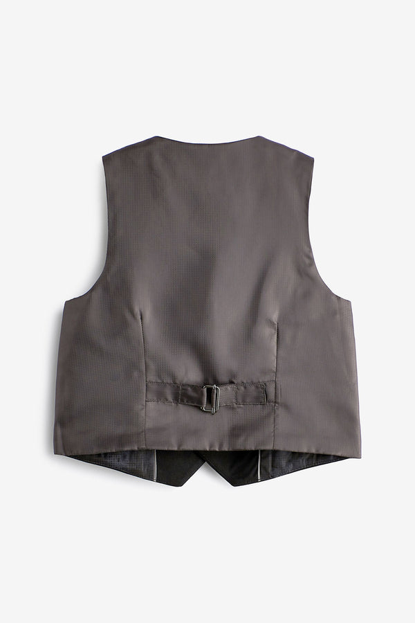 Black Stand Alone Waistcoat (12mths-16yrs)