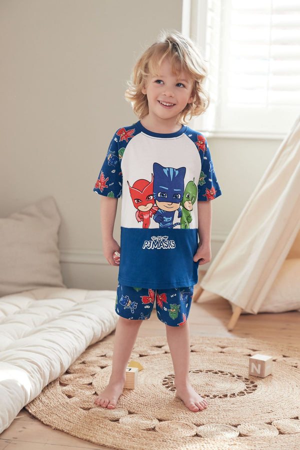 Copy Blue/ White PJ Masks Short Pyjama