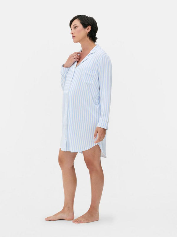 Primark Maternity Striped Nightshirt