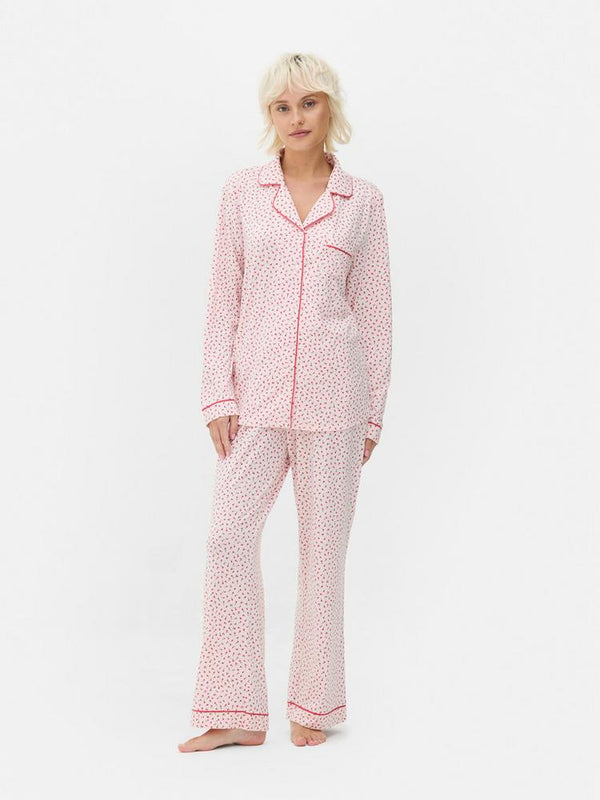 Women boyfriend pyjamas