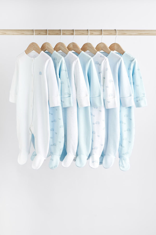 Elephant Baby Sleepsuits (immediate)