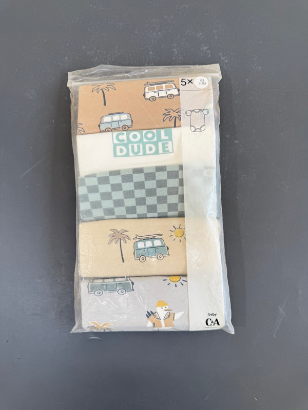 C&A baby Short Sleeve Baby Bodysuits immediate