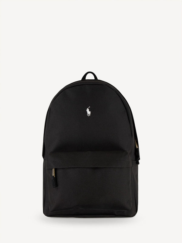 Polo Ralph Lauren Black Logo Colourblock Backpack