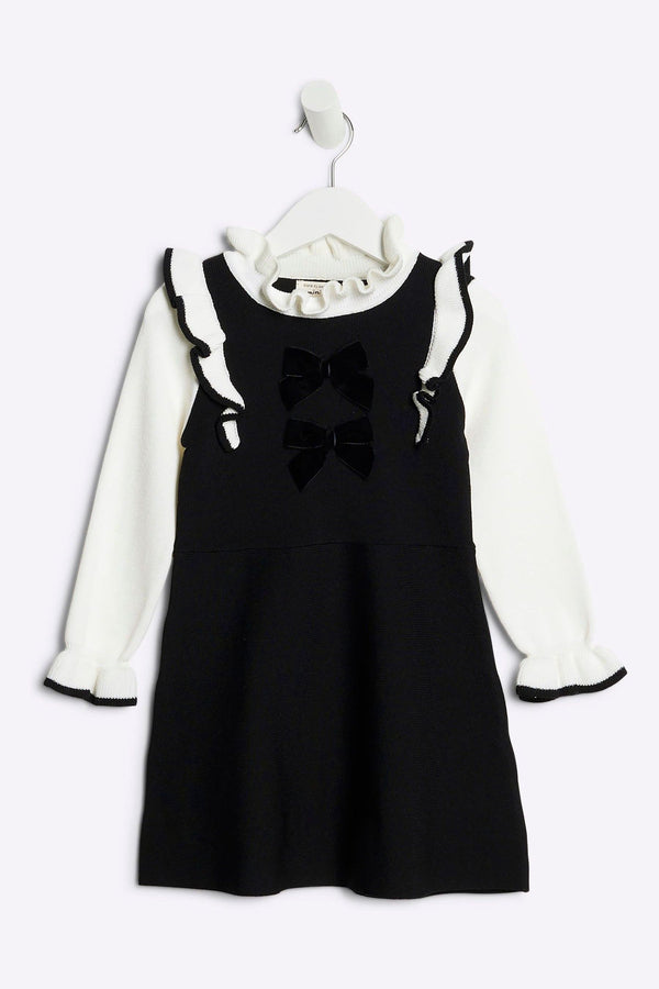 River Island Girls Bow Dress