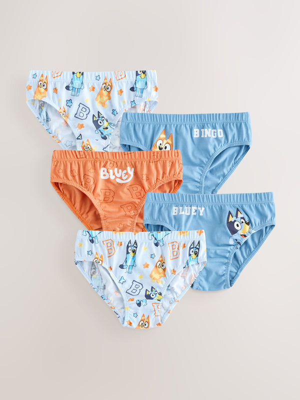 Blue Bluey Briefs 5 Pack (1.5-8yrs)