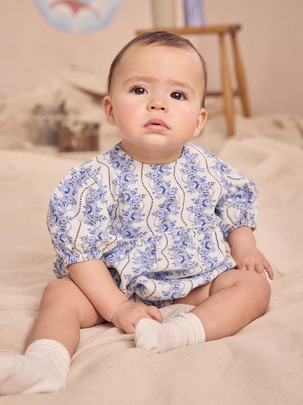 Blue Cath Kidston Baby Romper
