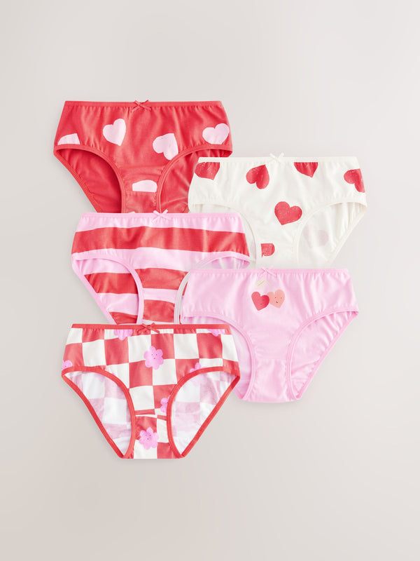 Red Briefs 5 Pack (1.5-16yrs)