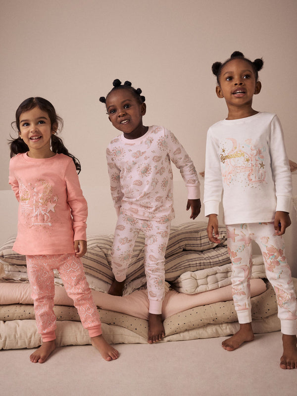 Multi Eid/Ramadan Snuggle Pyjamas 3 Pack (9mths-12yrs)