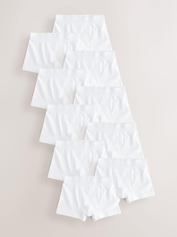 White Trunks 10 Pack (1.5-16yrs)