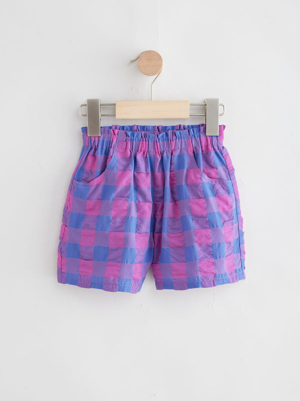 Purple Gingham Shorts (3mths-7yrs)