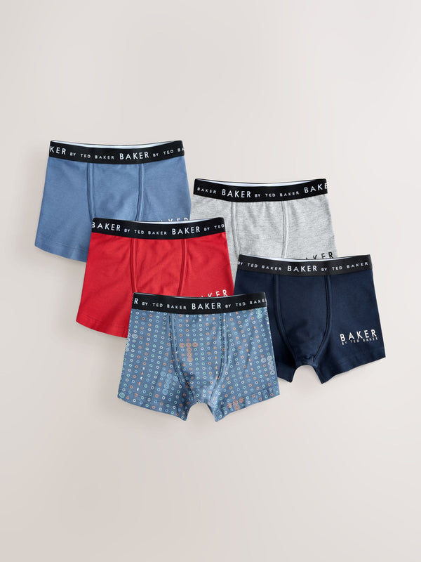 Baker by Ted Baker Boys Boxers 5 Pack