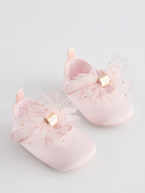 Baker by Ted Baker Baby Girls Padders Shoes With Bow