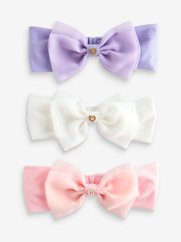 Baker by Ted Baker Girls Multi Headbands 3 Pack