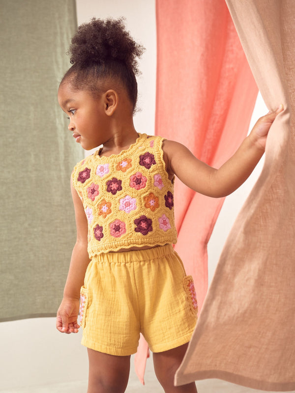 Multi Floral Top and Shorts Set (3mths-7yrs)