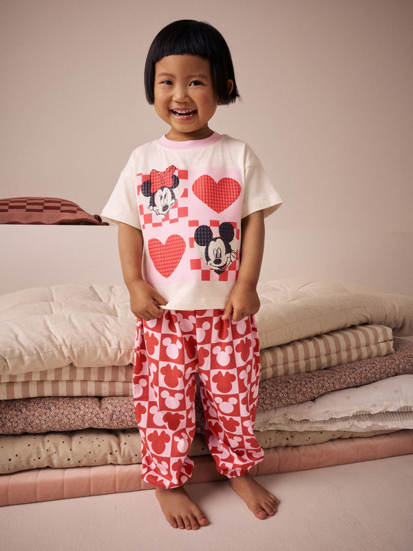 Red/Pink Minnie Jogger Pyjamas 1 Pack (9mths-12yrs)