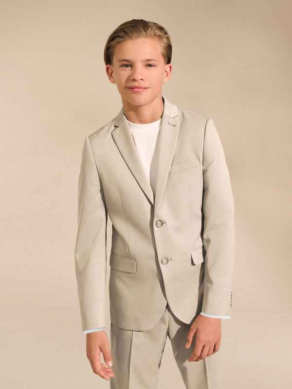 Tan Brown Suit Jacket (12mths-16yrs)