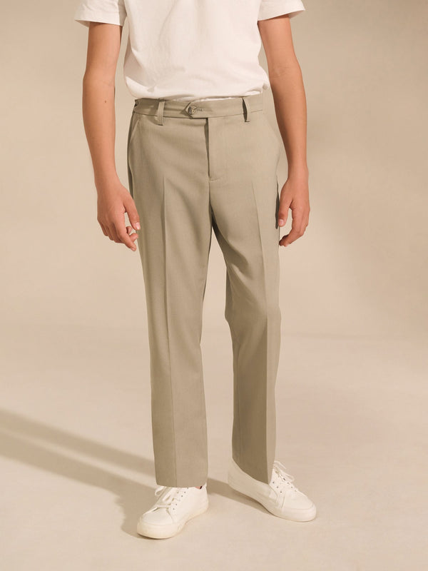 Tan Brown Suit Trousers (3-16yrs)