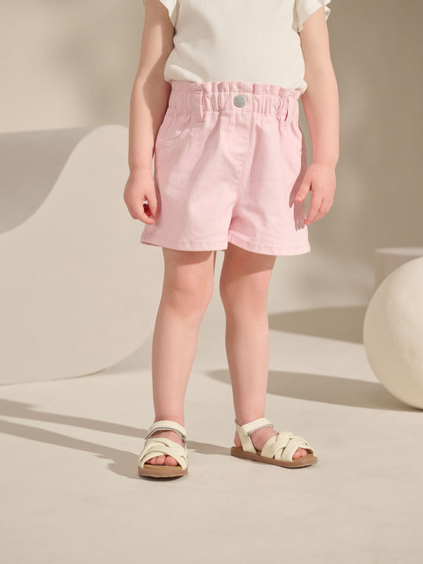 Pink Stripe Mom Shorts (3mths-7yrs)