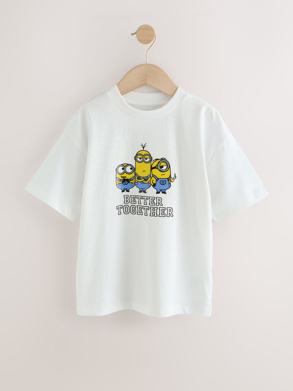 White Minions T-Shirt (3-16yrs)