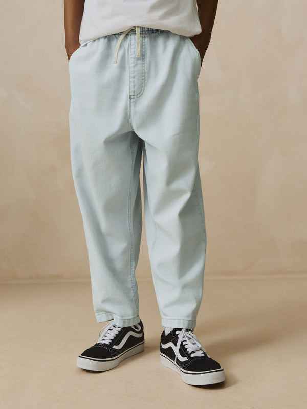 Bleach 100% Cotton Lightweight Pull On Jeans (3-16yrs)