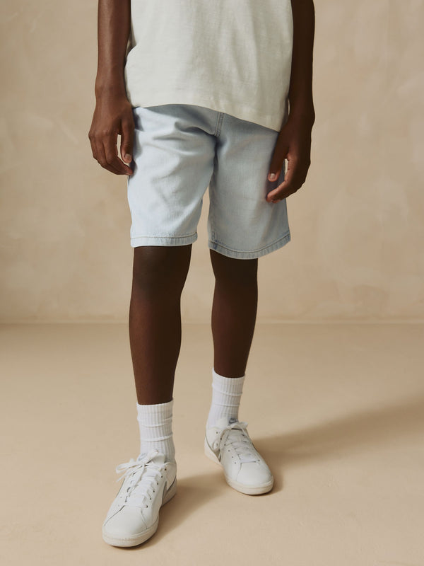 Bleach Bermuda Pull On Denim Shorts (3-16yrs)