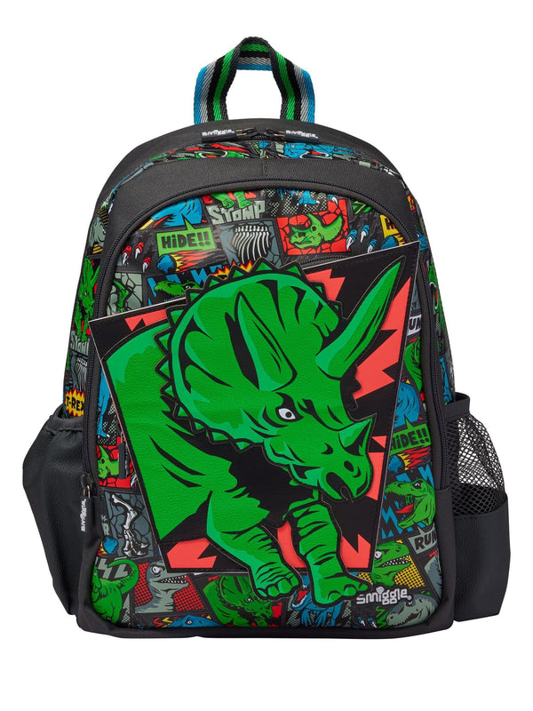 Smiggle Grey Junior Happy Tales Character Backpack