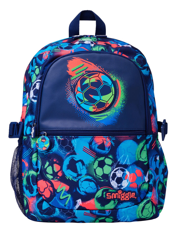 Smiggle Blue Limitless Classic Attach Backpack
