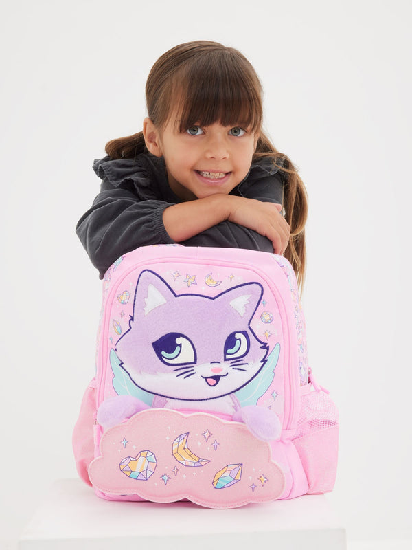 Smiggle Pink Junior Happy Tales Character Backpack