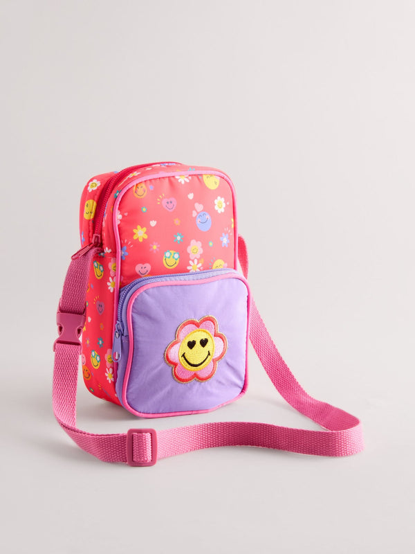 Red SmileyWorld® Cross-Body Bag