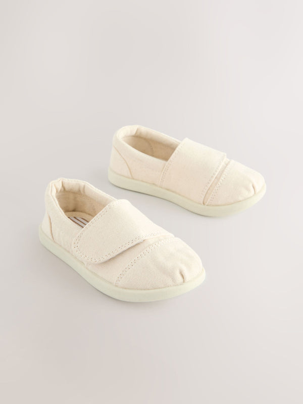 Neutral Touch Fastening Espadrille Shoes
