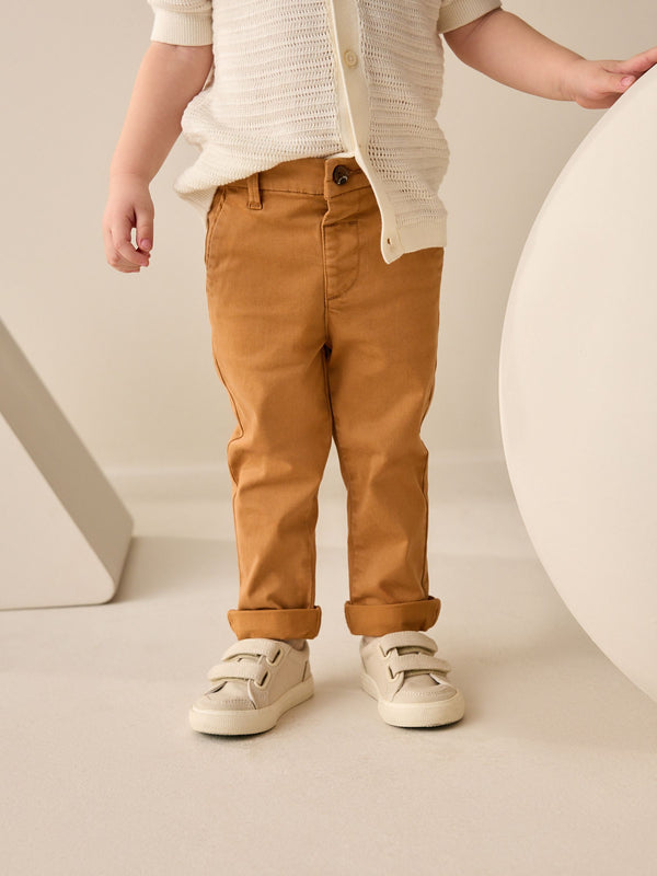 Soft Orange Stretch Chino Trousers (3mths-7yrs)