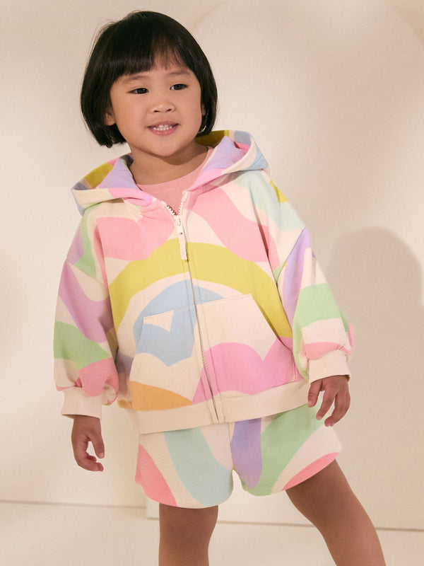 Rainbow Tie Dye Hoodie (3mths-7yrs)