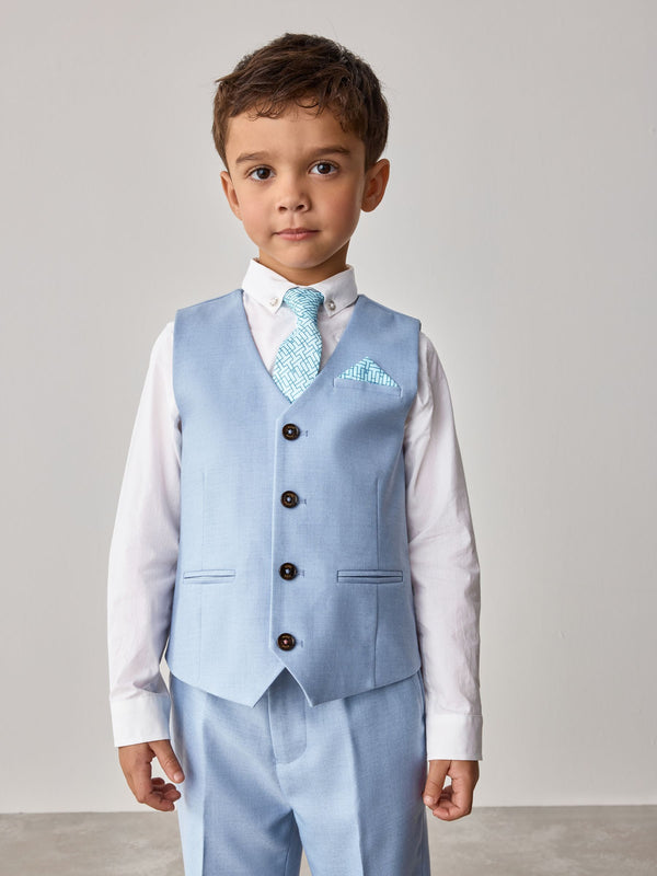 Baker by Ted Baker Waistcoat Shirt And Tie Set