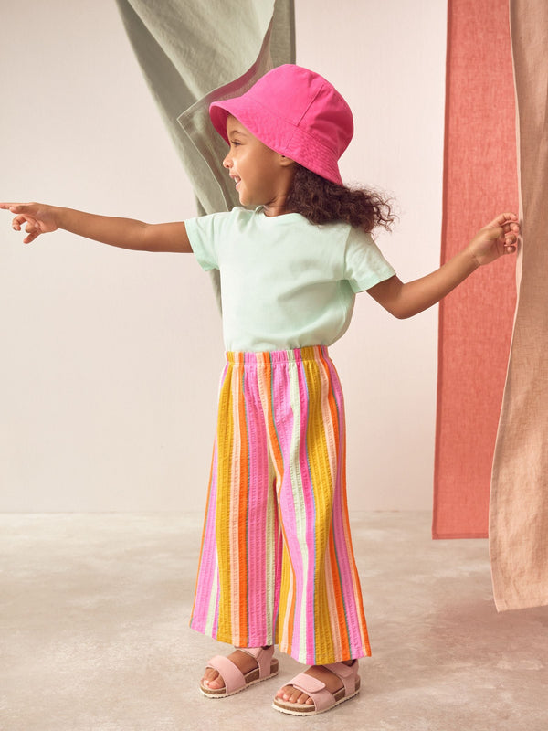 Rainbow Stripe Wide Leg Trousers (3mths-7yrs)