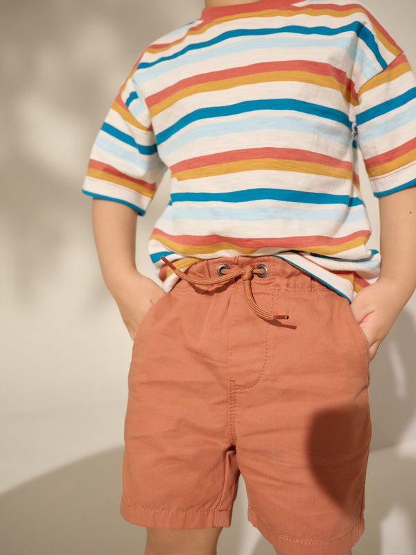 Orange Pull On Shorts (3mths-7yrs)