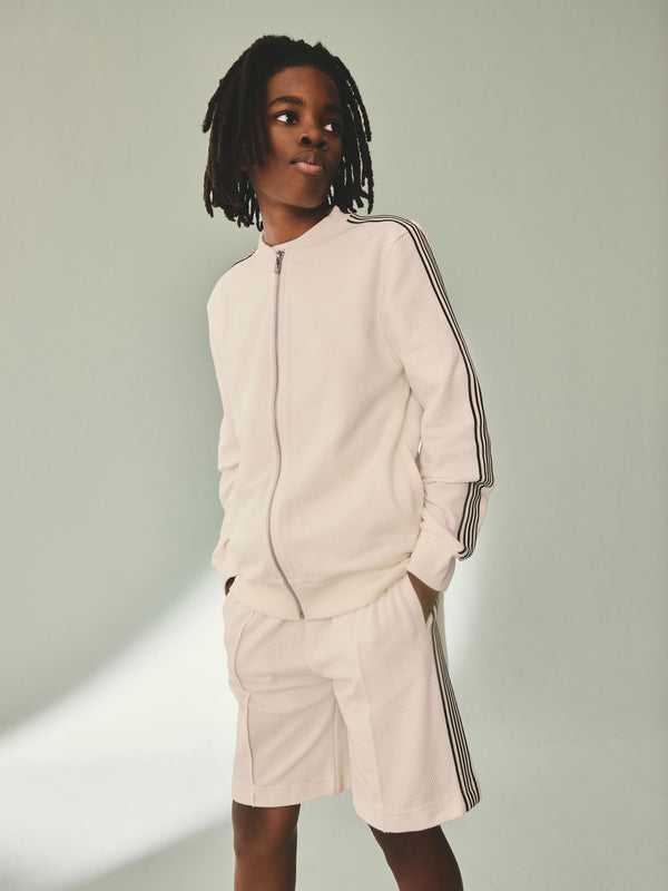 Ecru White Smart Shorts (3-16yrs)