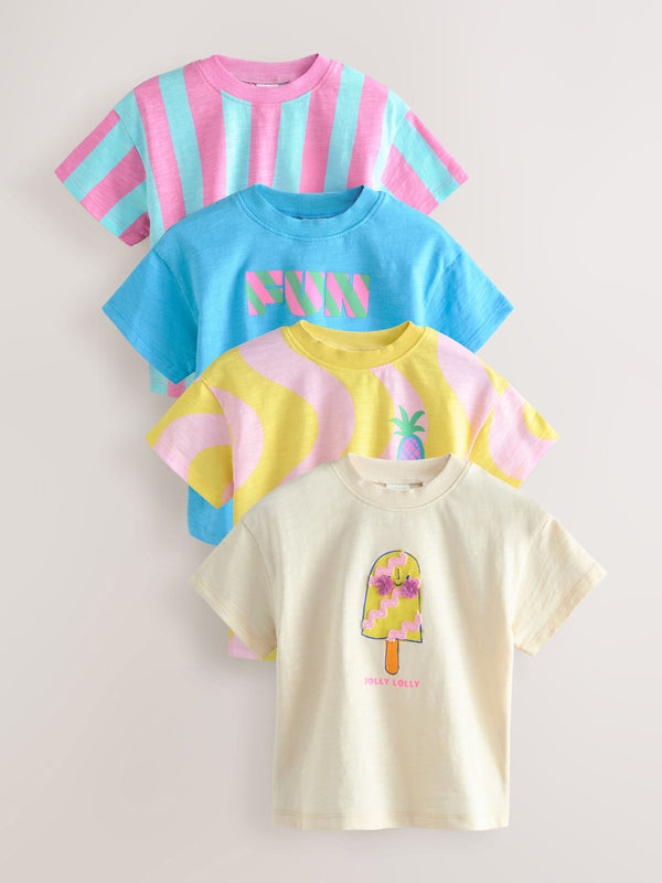 Pink Icecream Tops 4 Pack immediate