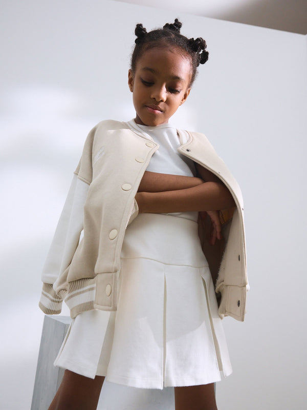 White Pleated Skirt (3-16yrs)