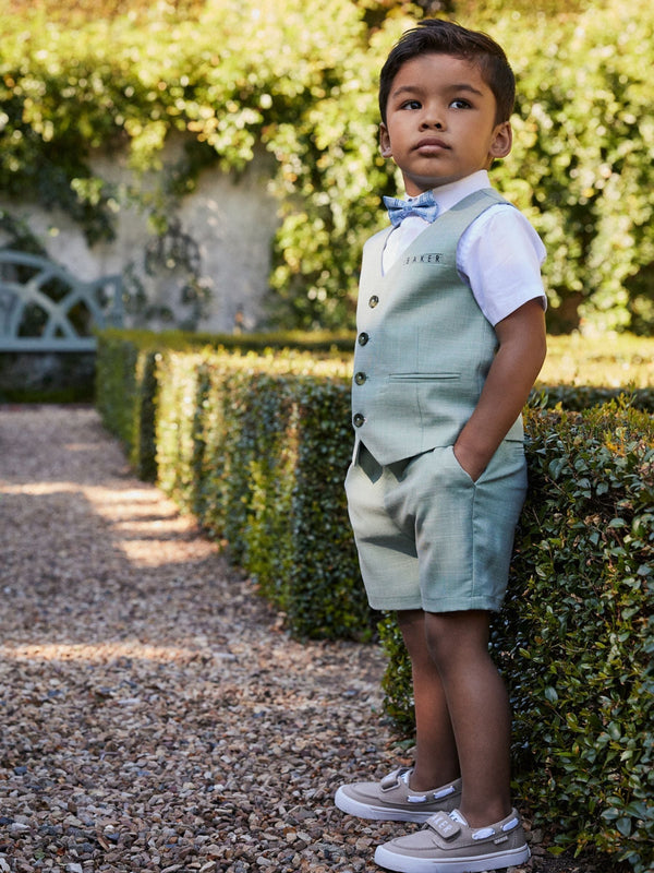Baker by Ted Baker Shirt Waistcoat and Shorts Set