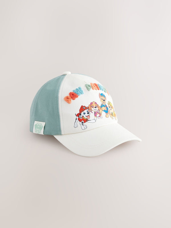 Aqua/Cream Paw Patrol Baseball Cap (1-10yrs)