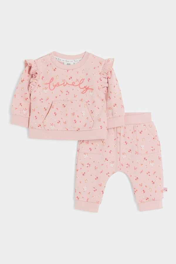 River Island Baby Girls Floral Print Sweatshirt