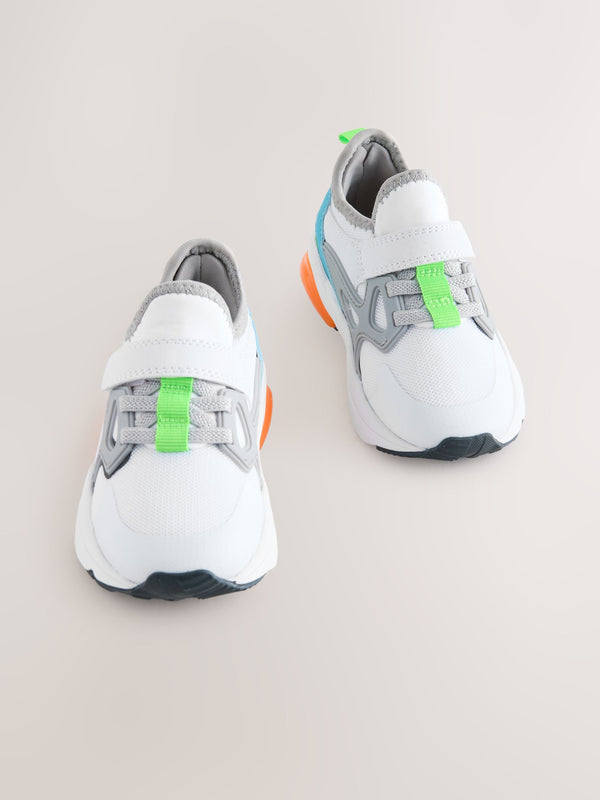 White Touch Fastening Trainers